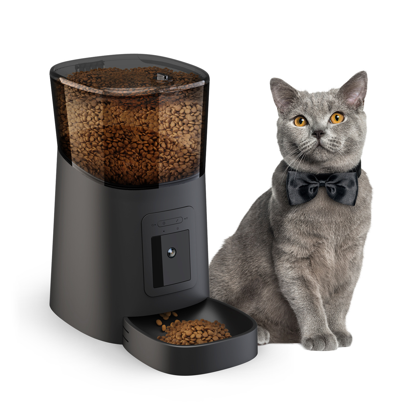 WiFi Smart Pet Feeder with 1080P HD Camera