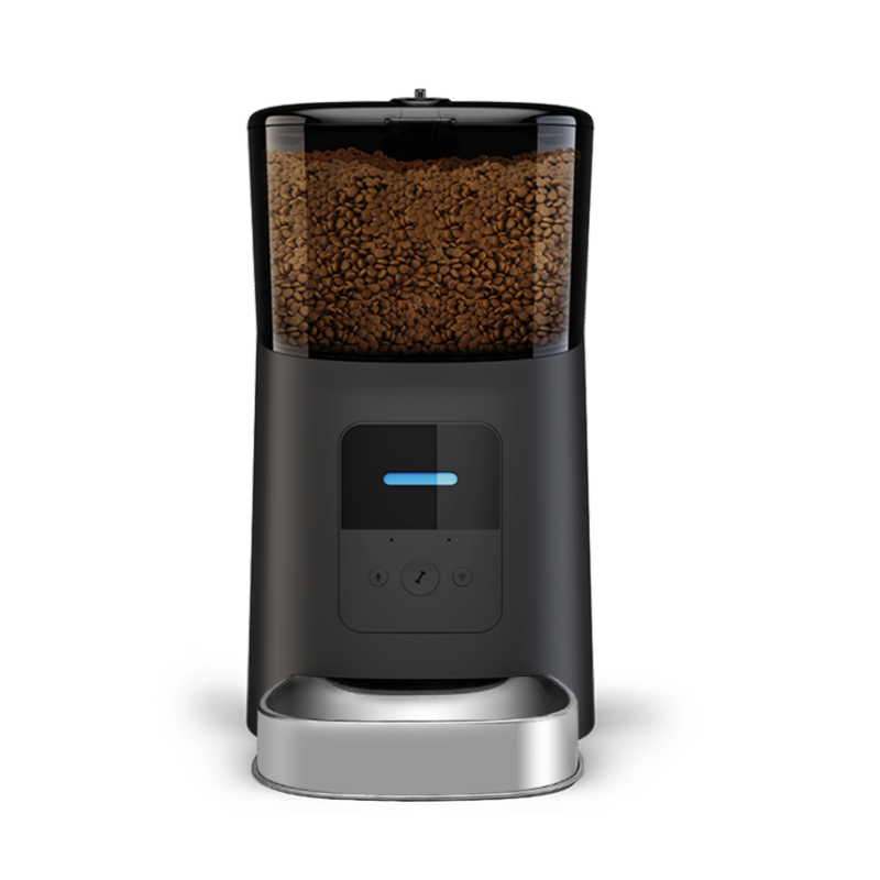 6L smart pet feeder with camera for travel