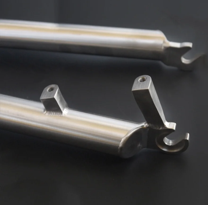 TITANIUM FORK,700C bicycle titanium alloy front fork, road disc brake front fork